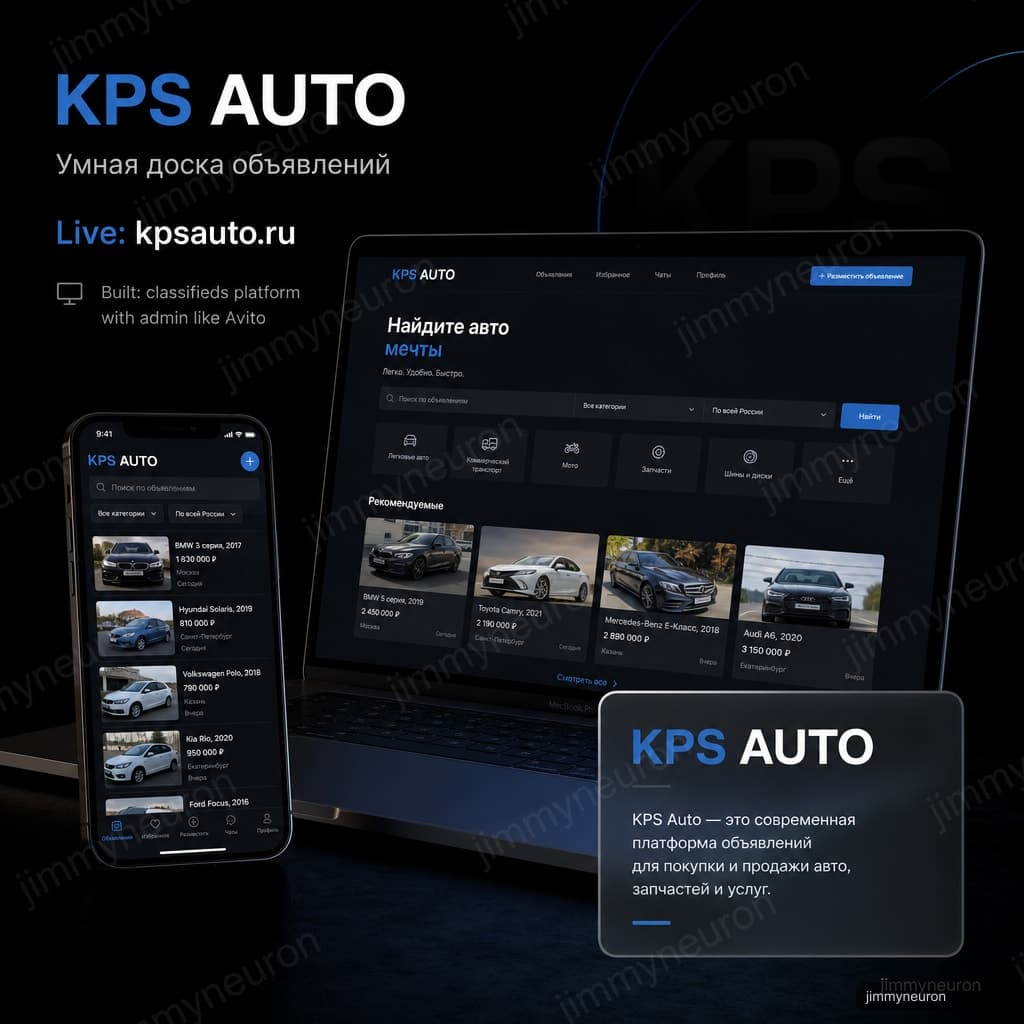 KPS AUTO: Classifieds platform for auto buy-and-resell - JimmyNeuron case