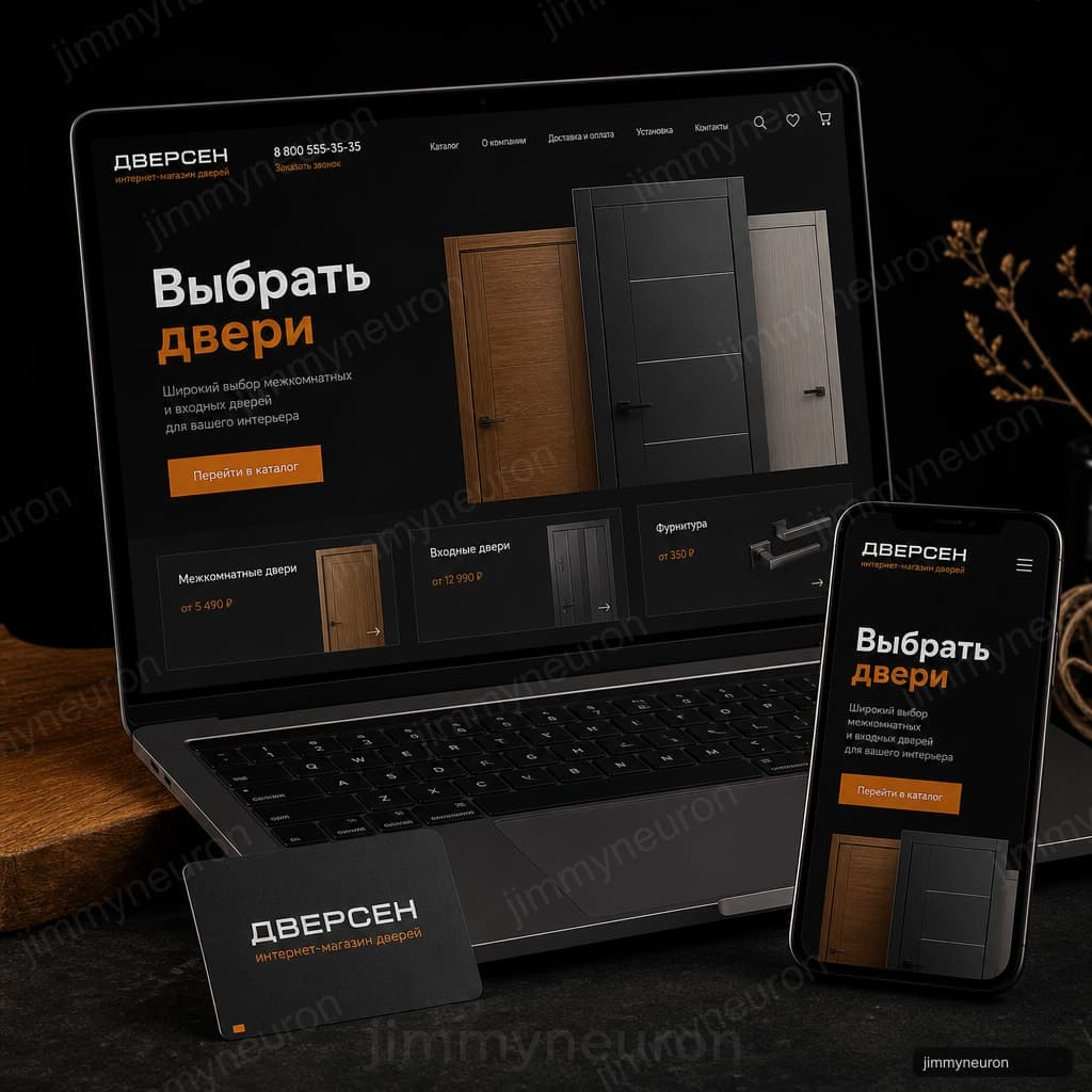 Dversen: Custom catalog and admin for e-commerce - JimmyNeuron case
