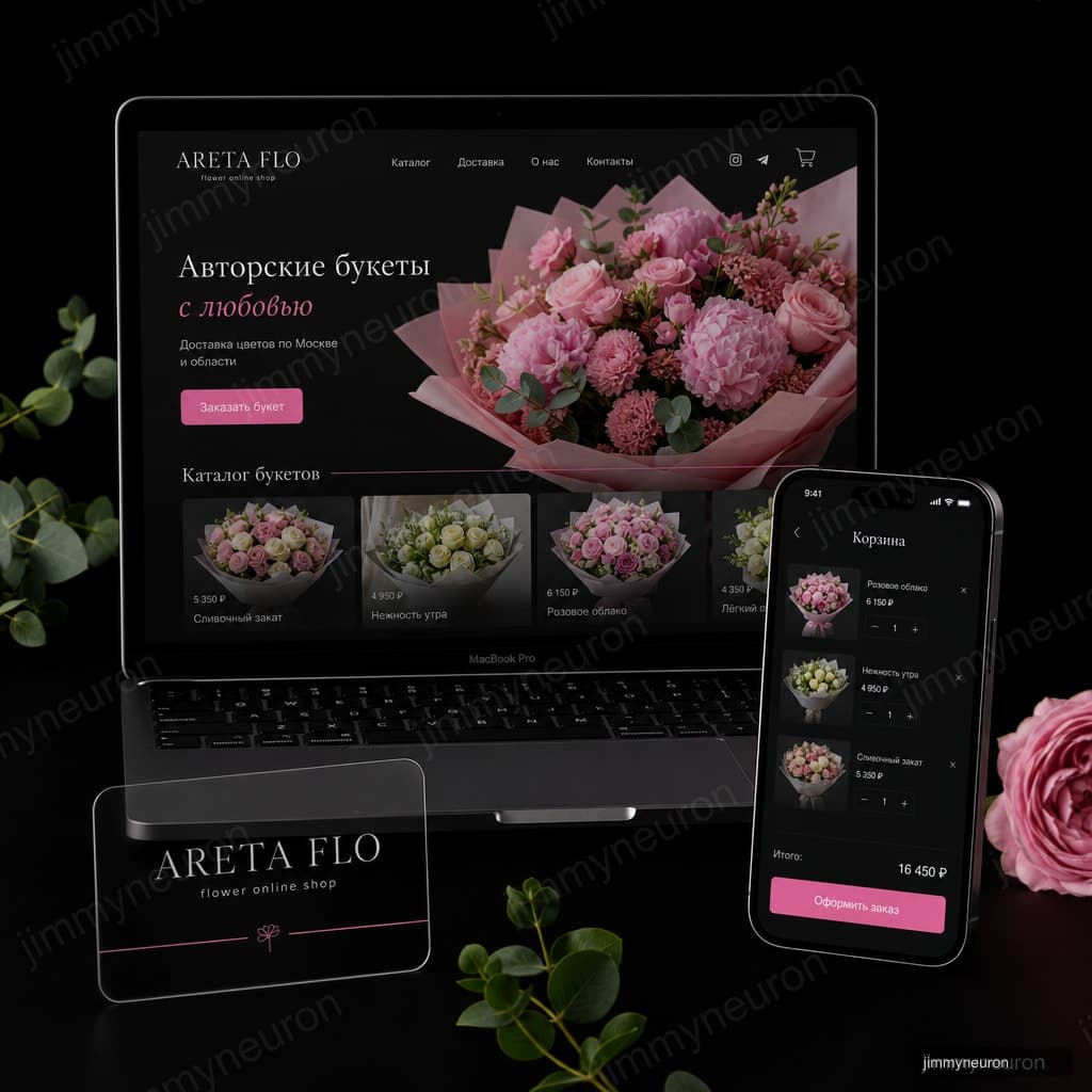 ARETA FLO: Online flower shop - JimmyNeuron case