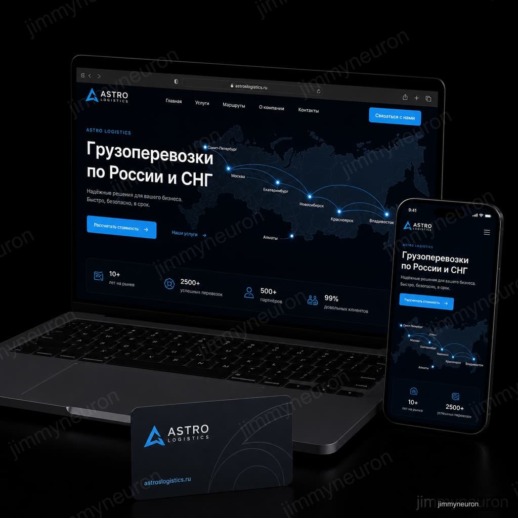 ASTRO LOGISTICS: CMS to clean markup migration - JimmyNeuron case