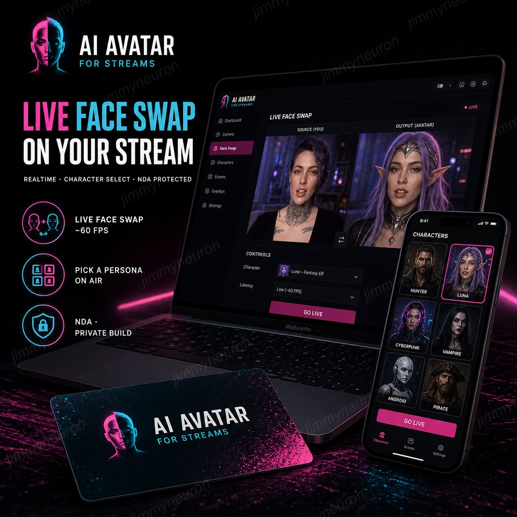 B2C NDA - AI аватар для стримов