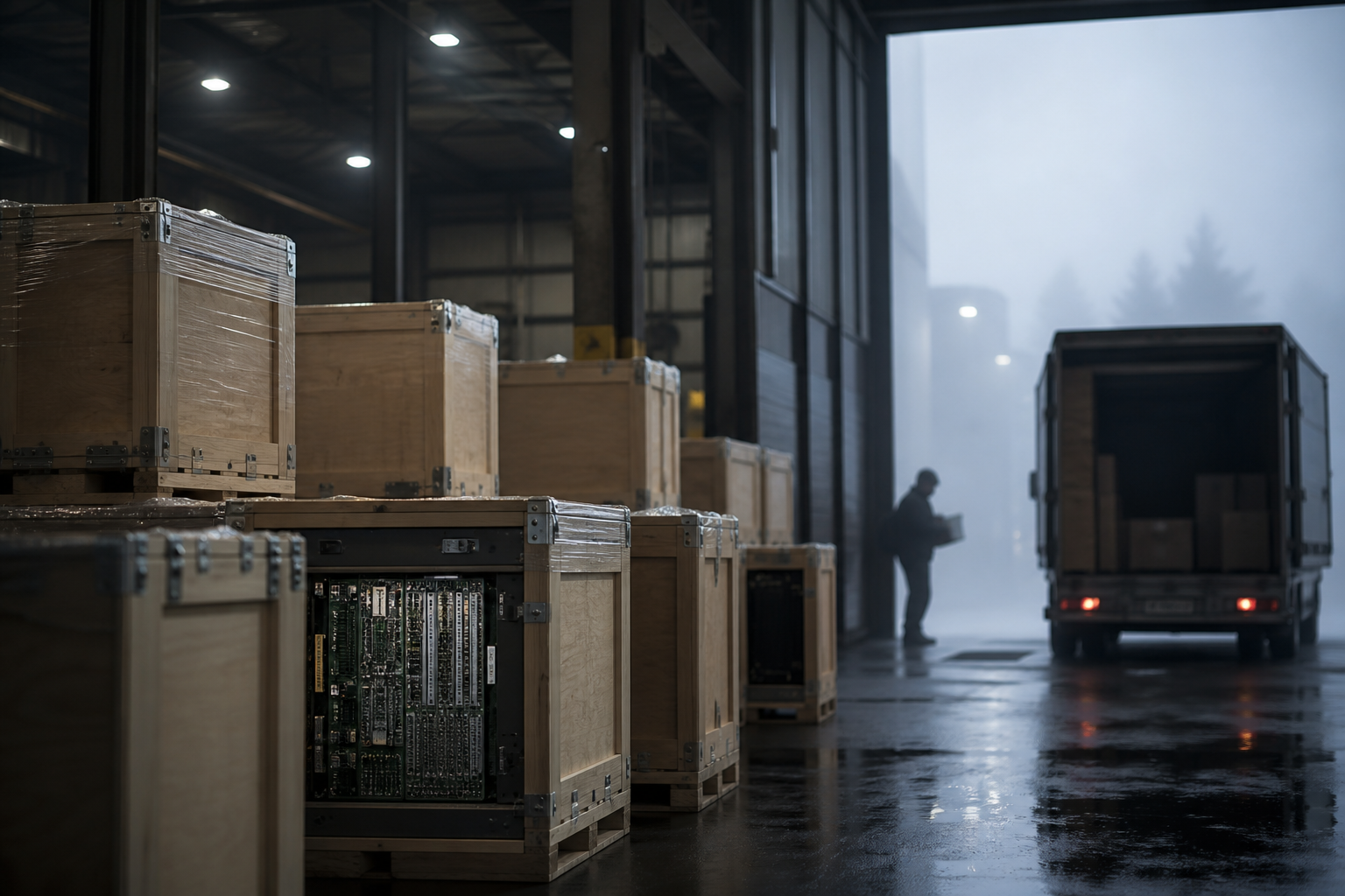 GPU lead times and logistics