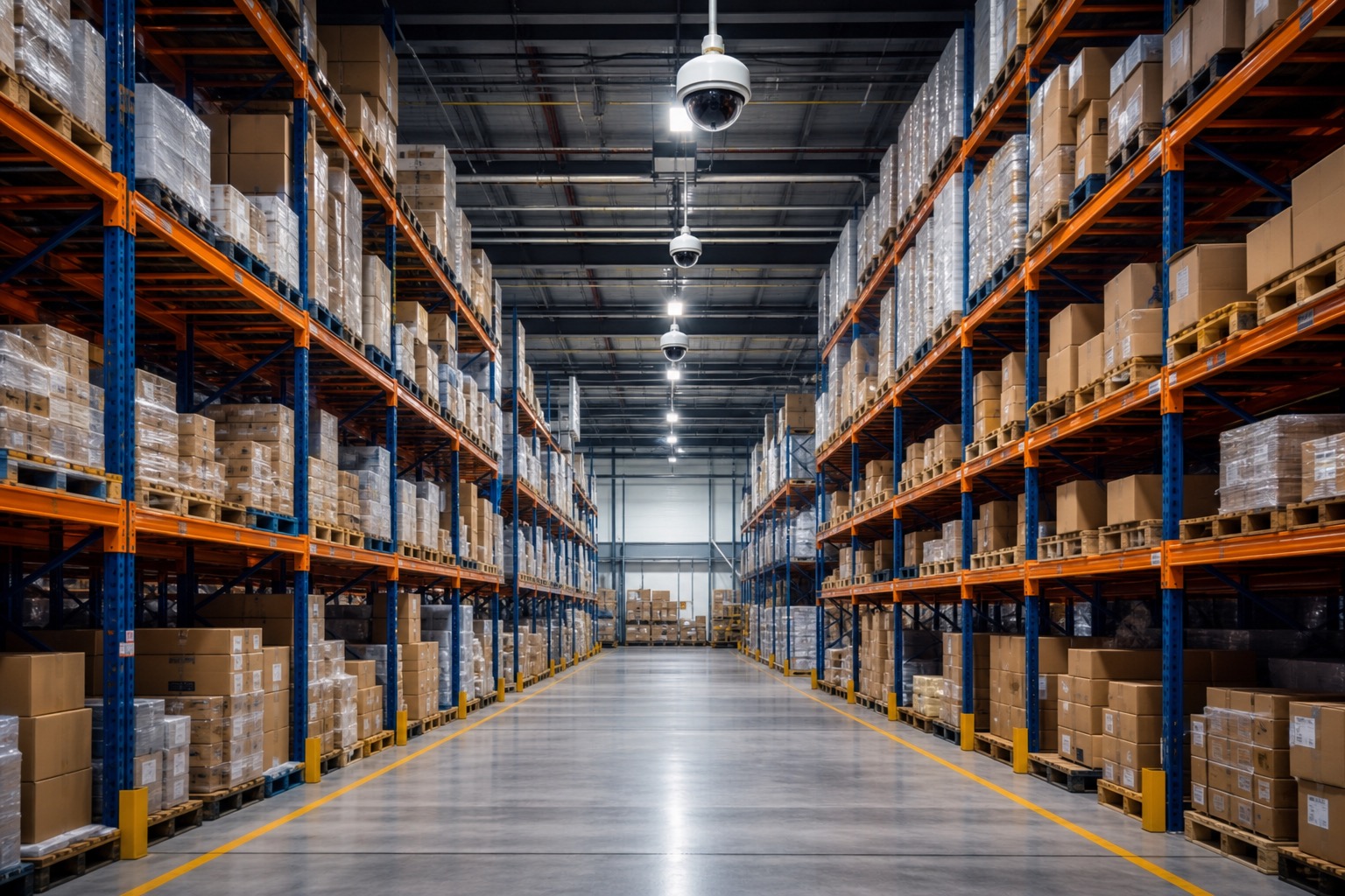 Warehouse, queues, and flows